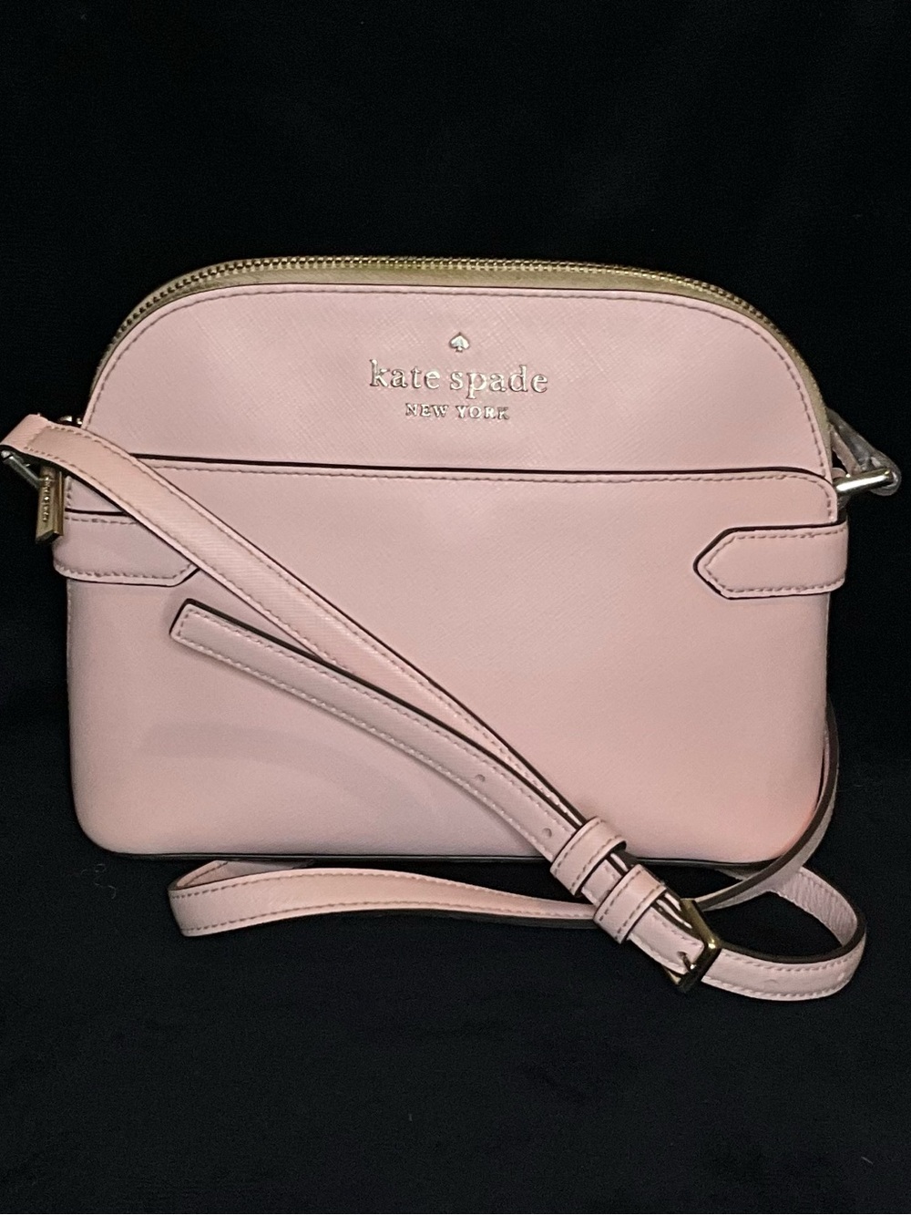 kate spade New York Pale Pink Saffiano Crossbody Bag